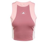 adidas Women's Top Techfit Colorblock Training, Preloved Crimson, M