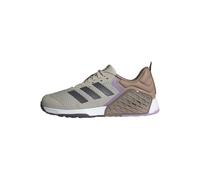 adidas Women's Zapatilla de Training Dropset 3, Beige/Grey Strata/Powder Plum, 41 1/3