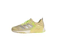 adidas Women's Zapatilla de Training Dropset 3, Powder Yellow/Matte Silver/Lucid Lemon, 38