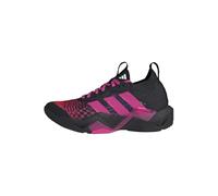adidas Women's Zapatilla de Training x Jeremy Scott Rapidmove ADV 2, Black/Core Black/Lucid Fuchsia, 40