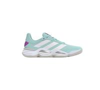 adidas Women's Zapatilla Stabil 16 Indoor, Semi Flash Aqua/Cloud White/Purple Burst, 38 2/3