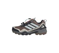adidas Women's Zapatilla Terrex Skychaser Gore-Tex Hiking, Earth Strata/Grey One/Semi Flash Aqua, 39 1/3