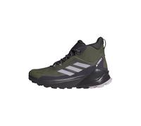 adidas Women's Zapatilla Terrex Trailmaker 2.0 Mid Gore-Tex Hiking, Olive Strata/Silver Dawn/Aurora Black, 39 1/3