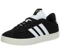 adidas Women's Zapatilla VL Court 3.0, Core Black/Cloud White/Gold Metallic, 37 1/3