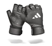 adidas Wrist Wrap - Guantes de Entrenamiento con Doble Soporte para la muñeca, Talla M