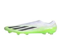Adidas X Crazyfast.1 - Tacos de fútbol sin cordones, Cloud White/Core Black/Lucid Lemon, 44.5 EU