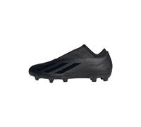 adidas X CRAZYFAST.3 LL FG, Botas de fútbol Unisex Adulto, Core Black/Core Black/Core Black, 46 EU