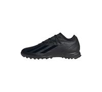 adidas X Crazyfast.3 Turf Boots, Botas de fútbol Unisex Adulto, Core Black/Core Black/Core Black, 45 1/3 EU