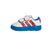 adidas X Marvel Spider-Man Grand Court Shoes Kids, Zapatos Unisex niños, Cloud White Pure Ruby Bright Blue, 23.5 EU