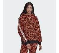 Adidas X Rico Mnisi Sudadera con Capucha Mujer Orange Estampado Leopardo (HC4476