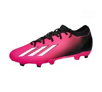 Adidas X Speedportal.3 Firm Ground Boots, Botas de fútbol Unisex Adulto, Shock Pink/Zero Metalic/Core Black, 45 1/3 EU