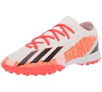 adidas X Speedportal Messi.3 Turf Soccer Shoe, FTWR White/Core Black/Solar Red, 10.5 US Unisex Little Kid