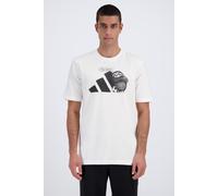 adidas Yay Logo - Blanco - Camiseta Algodón Hombre talla M