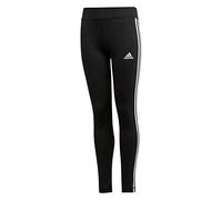 Adidas YG TR EQ 3S L T Tights, Niñas, Black/White, 6-7Y