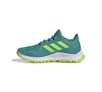 adidas Youngstar, Zapatos de Hockey Unisex niños, Pure Teal/Lucid Lemon/Core Black, 35 1/2 EU