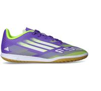 adidas Unisex niños F50 Club Indoor Football Boots Kids, Purple Rush/Cloud White/Lucid Lemon, 29 EU