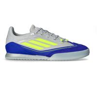 Adidas - Zapatilla de fútbol sala F50 Freestyle Messi, Unisex, Silver Met-Solar Yellow-Lucid Blue, 6,5 UK