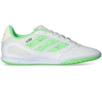 Adidas - Zapatilla de fútbol sala Super Sala III, Unisex, White-Lime Burst-Core Black, 11,5 UK