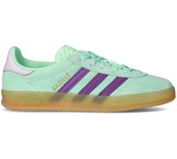 Adidas - Zapatilla Gazelle Indoor Mujer, Mujer, Clear Mint-Active Purple-Ice Lavender, 3,5 UK