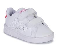 adidas Unisex bebé Advantage Lifestyle Court Two Hook-and-Loop Shoes, Cloud White / Real Pink / Core Black, 21 EU