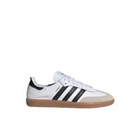 Adidas- Zapatillas de ante con logo dorado- Sport- Hombre- Blanco- 44 EU- Zapatillas de ante con logo dorado