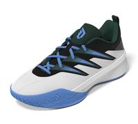 adidas Zapatillas de baloncesto unisex Dame Certified 3, Blanco Collegiate Green Blue Burst, 39 1/3 EU