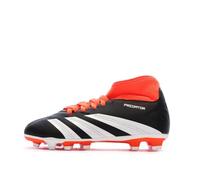 adidas - Zapatillas de fútbol negro/rojo para niño Predator Club