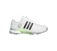 adidas Zapatillas de golf Tour 360 24 BoaGolf para hombre, calzado blanco/núcleo negro/verde Spark, 7