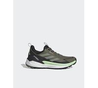 adidas Zapatillas de montaña de hombre Terrex Free Hiker 2 Low GTX adidas. Verde oscuro 44 (9.5)