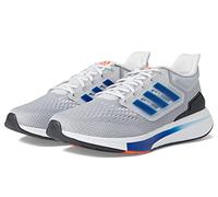 adidas Zapatillas de running para hombre EQ21, Halo Silver Team Royal Blue Semi Impact Naranja, 47 1/3 EU