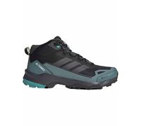 Adidas - Zapatillas de senderismo Hombre - Skychaser AX5 Mid GTX Core Black/Carbon/Pure Teal - Talla 10,5 UK - Azul Azul 10.5 UK