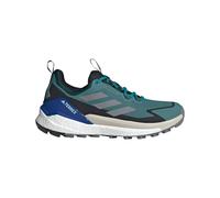Adidas - Zapatillas de senderismo Hombre - Terrex Free Hiker 2 Low GTX M Preloved Teal/Grey Three/Core Black - Talla 8 UK - Gris Gris 8 UK