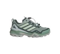 Adidas - Zapatillas de senderismo Mujer - Terrex Skychaser GTX W Silver Green/Linen Green/Legend Ivy para Mujer - Talla 4,5 UK - Gris Gris 4.5 UK