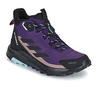 adidas Mujer Terrex Anylander Mid Rain.RDY Hiking Shoes, Aurora Plum/Core Black/Trace Brown, 36 2/3 EU