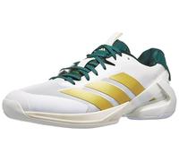 Adidas Zapatillas de tenis Adizero Ubersonic 5 para hombre, Oro blanco metalizado verde universitario, 46 2/3 EU