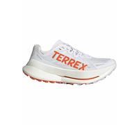 Adidas - Zapatillas de trail - Agravic Speed Ultra W Cloud White/Impact Orange/Dash Grey - Talla 5 UK - Blanco Blanco 5 UK