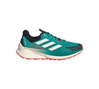 Adidas - Zapatillas de trail - Terrex Soulstride Flow M Pure Teal/Off White/Semi Impact Orange - Talla 9 UK - Verde Verde 9 UK