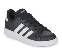 adidas Grand Court Lifestyle Tennis Lace-Up Shoes, Zapatillas de Tenis, Core Black/Cloud White/Core Black, 28.5 EU