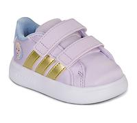 adidas Unisex bebé Disney Frozen Grand Court 3.0 Shoes Infants, Ice Lavender/Gold Met./Glow Blue, 23 1/2 EU