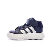 adidas Zapatillas Grand Court Mid para niño en color azul, azul oscuro, 7.5 UK Child