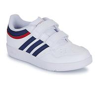 adidas Hoops 4.0 Shoes, Zapatillas Unisex niños, FTWR White Dark Blue Better Scarlet, 30 EU
