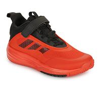 adidas OWNTHEGAME 3.0 Shoes, Zapatillas Medias Que no Son de fútbol Unisex Adulto, Core Black/Red/Red, 34 EU