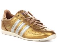 Adidas Zapatillas Para Mujer Con Cordones En Cuero Color Dorado EU37-41