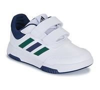adidas Tensaur Hook and Loop Shoes, Zapatillas Unisex niños, FTWR White Green Collegiate Navy, 21 EU