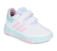 adidas Tensaur Hook and Loop Shoes, Zapatillas Unisex niños, FTWR White Semi Flash Aqua Clear Pink, 29 EU