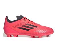 adidas Zapatillas unisex para niños F50 League Firm Ground, Turbo Aurora Black Platinum Metallic, 2.5 Little Kid