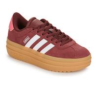 adidas VL Court Bold Shoes Junior, Zapatos Unisex niños, Shadow Red/Cloud White/Pink Fusion, 35 1/2 EU