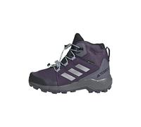 adidas Zapatos de Senderismo Unisex Terrex Mid Gore-Tex para niños, Aurora Plum Silver Met Semi Flash Aqua, 38 EU