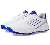 adidas ZG23 Lightstrike Golf Shoes Footwear White/Lucid Blue/Silver Metallic 7 E - Wide