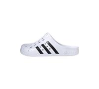 Zueco adidas adilette white/black 38